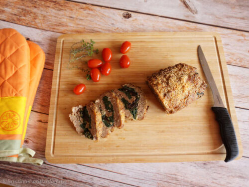 Gefüllter Hackbraten