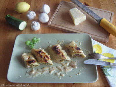 Cannelloni mit Zucchini