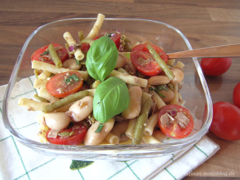 Bohnensalat mit Thunfisch