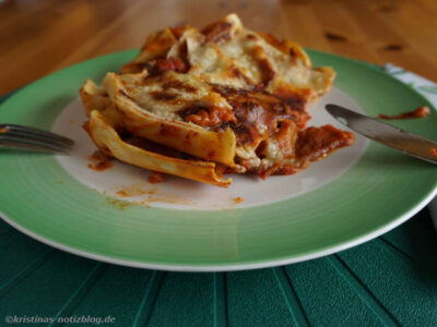 Lasagne mit Zucchini