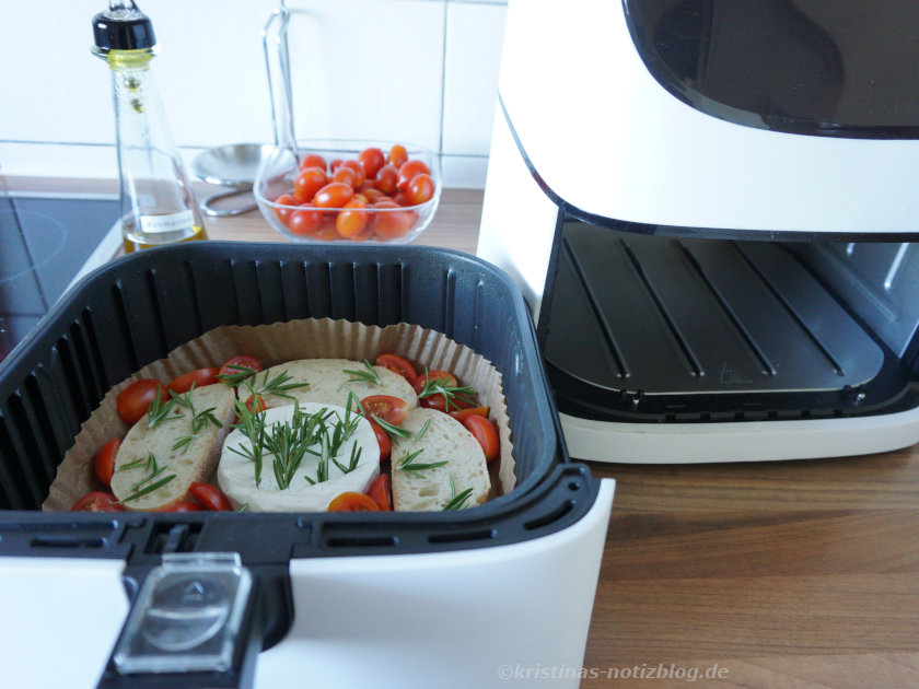 Camembert im Airfryer backen