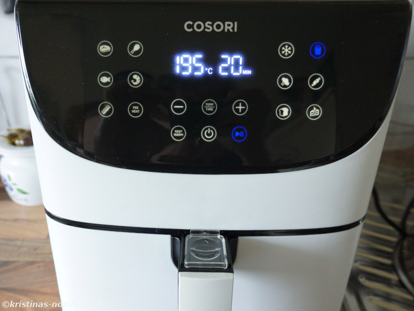 Temperatur und Dauer für Kartoffel Wedges aus dem Airfryer